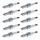 10 Spark Plugs fixed SAE connection NGK suitable for e.g. MITSUBISHI LANCER