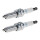 2 Spark Plugs fixed SAE connection NGK suitable for HYUNDAI I10 and others