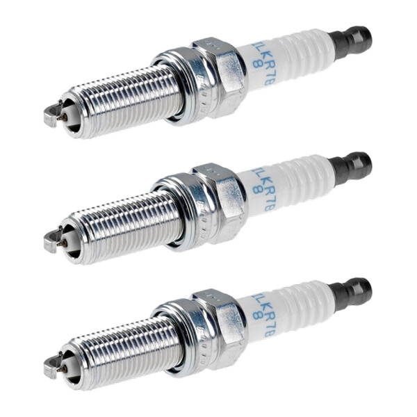 3 Spark Plugs fixed SAE connection NGK suitable for HYUNDAI I10 and others