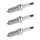 3 Spark Plugs fixed SAE connection NGK suitable for FORD MONDEO and others