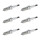 6 Spark Plugs fixed SAE connection NGK suitable for FORD MONDEO and others
