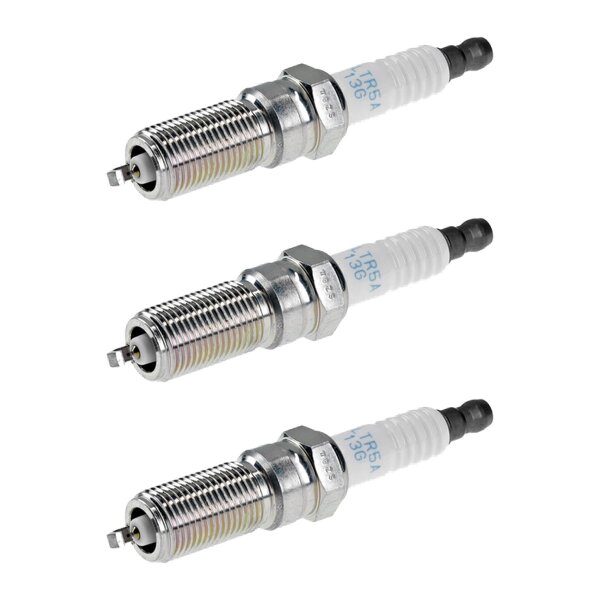 3 Spark Plugs fixed SAE connection NGK aftermarket expertise for e.g. MAZDA 6