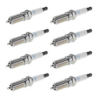 8 Spark Plugs fixed SAE connection NGK aftermarket...