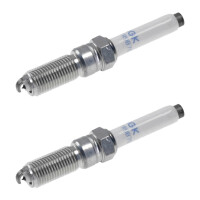 2 Spark Plugs terminal design ring cup-shaped NGK for...