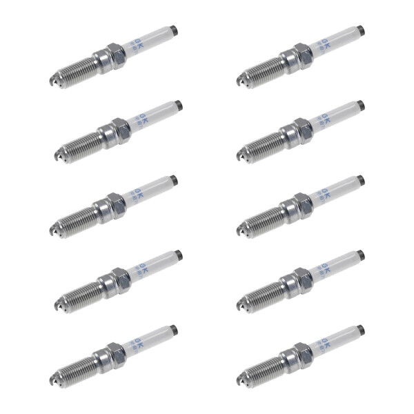 10 Spark Plugs terminal design ring cup-shaped NGK for e.g. OPEL ASTRA