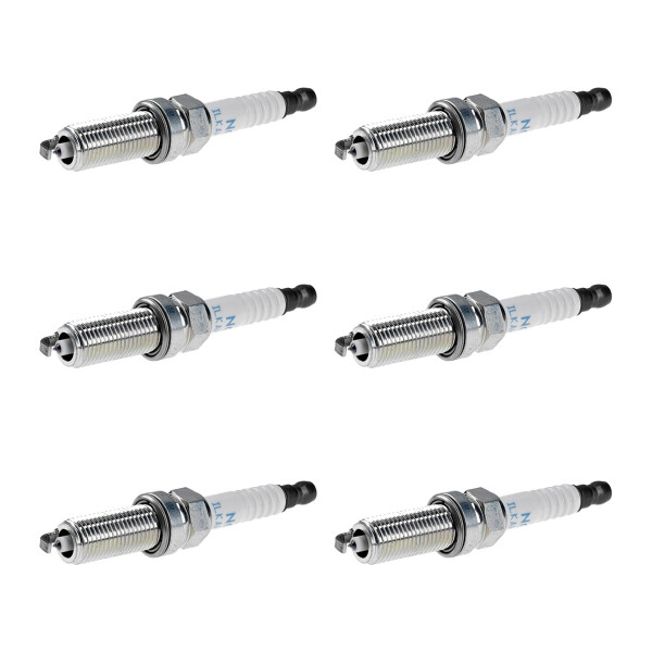 6 Spark Plugs with flat seal seat NGK aftermarket expertise for SUBARU FORESTER