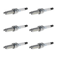 6 Spark Plugs with flat seal seat NGK aftermarket...