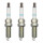 3 Zündkerzen fester SAE-Anschluss 4,7 Ohm NGK für u.a. NISSAN MICRA