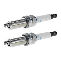 2 Spark Plugs with flat seal seat NGK aftermarket...