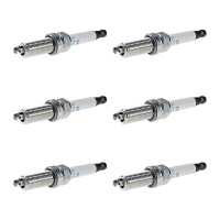 6 Spark Plugs with flat seal seat NGK aftermarket...