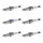 6 Spark Plugs with flat seal seat NGK aftermarket expertise for HONDA ACCORD