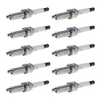 10 Spark Plugs with flat seal seat NGK aftermarket...