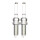 2 Spark Plugs terminal design ring cup-shaped NGK for JEEP RENEGADE and others