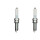 2 Spark Plugs terminal design ring cup-shaped NGK for e.g. VW GOLF