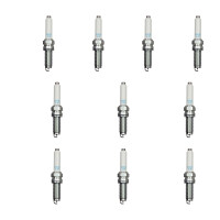 10 Spark Plugs terminal design ring cup-shaped NGK for...