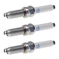 3 Spark Plugs with flat seal seat NGK suitable for SEAT...