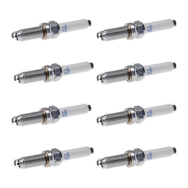 8 Spark Plugs with flat seal seat NGK suitable for SEAT LEON and others