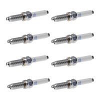 8 Spark Plugs with flat seal seat NGK suitable for SEAT...