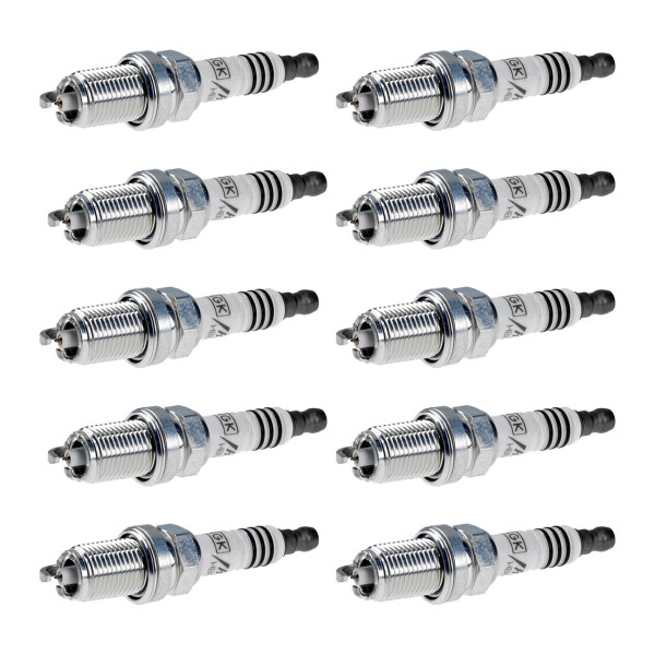 10 Spark Plugs fixed SAE connection NGK Iridium Irimax for e.g. TOYOTA AVENSIS