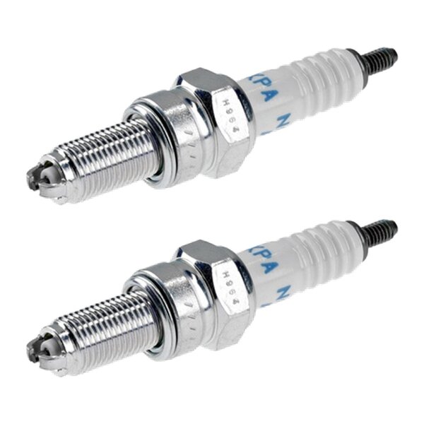 2 Spark Plugs fixed SAE connection NGK suitable for e.g. HYUNDAI SONATA