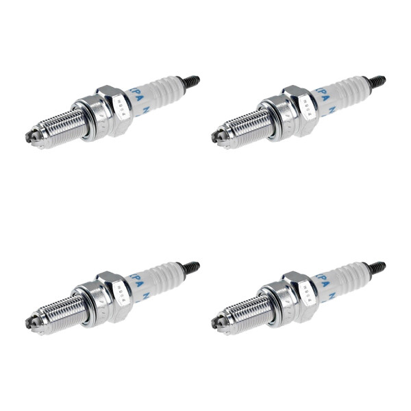 4 Spark Plugs fixed SAE connection NGK suitable for e.g. HYUNDAI SONATA