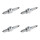 4 Spark Plugs fixed SAE connection NGK suitable for e.g. HYUNDAI SONATA