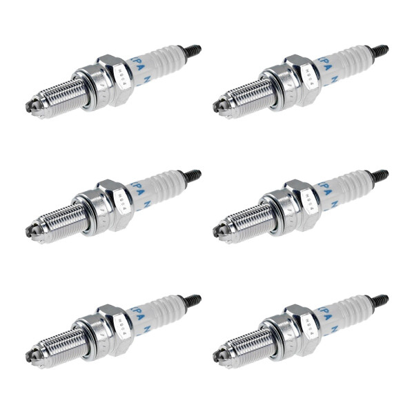 6 Spark Plugs fixed SAE connection NGK suitable for e.g. HYUNDAI SONATA