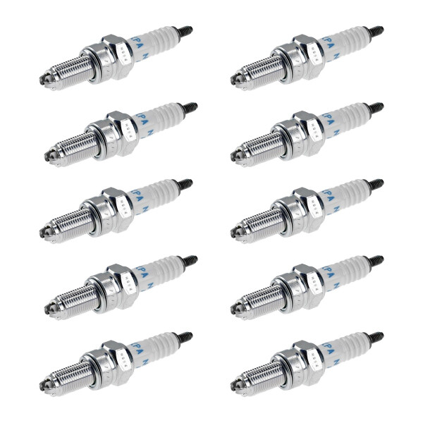 10 Spark Plugs fixed SAE connection NGK suitable for e.g. HYUNDAI SONATA