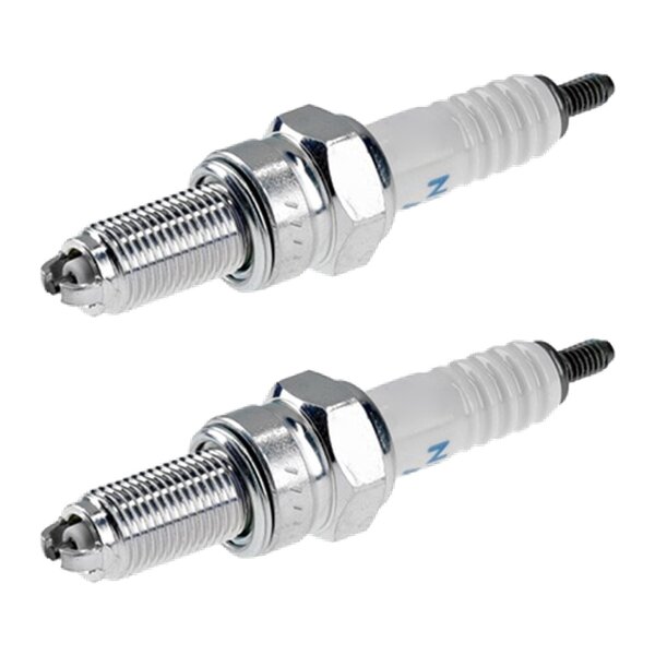 2 Spark Plugs fixed SAE connection NGK aftermarket expertise for e.g. MAZDA 2
