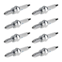 8 Spark Plugs fixed SAE connection NGK aftermarket...