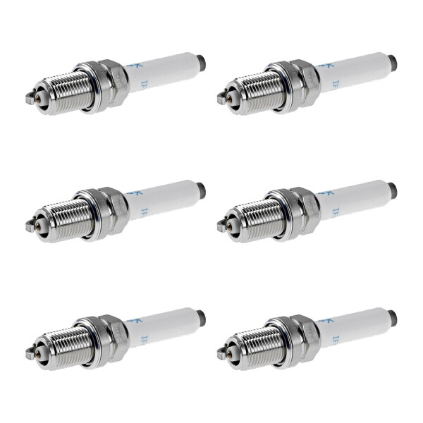 6 Spark Plugs with flat seal seat NGK aftermarket expertise for IVECO