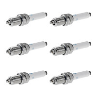 6 Spark Plugs with flat seal seat NGK aftermarket...