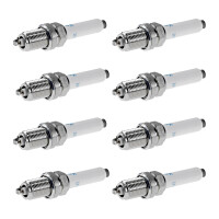 8 Spark Plugs with flat seal seat NGK aftermarket...