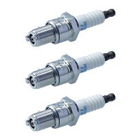 3 Spark Plugs with flat seal seat NGK aftermarket...