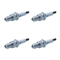 4 Zündkerzen mit Flachdichtsitz NGK...