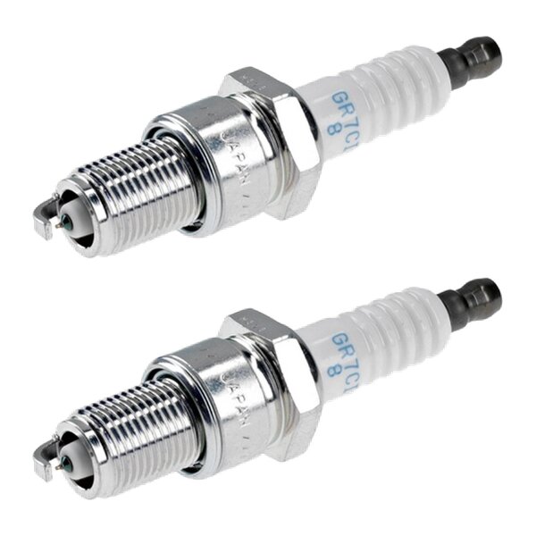 2 Spark Plugs fixed SAE connection NGK suitable for e.g. MITSUBISHI LANCER