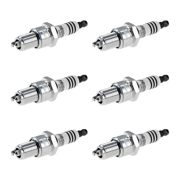 6 Zündkerzen fester SAE-Anschluss NGK Iridium IX für u.a. CHRYSLER VOYAGER