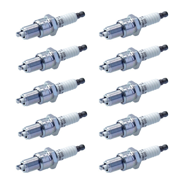 10 Spark Plugs fixed SAE connection NGK IAM expertise for various vehicles