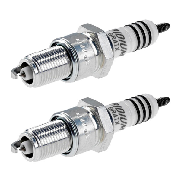2 Spark Plugs with flat seal seat NGK for CHRYSLER VOYAGER and others
