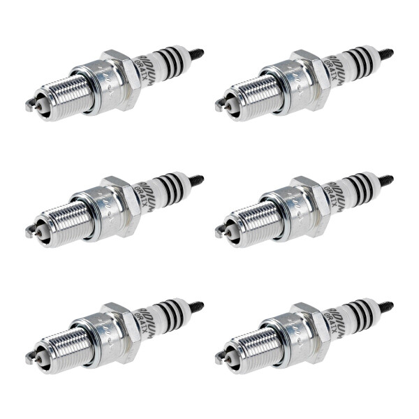 6 Spark Plugs with flat seal seat NGK for CHRYSLER VOYAGER and others