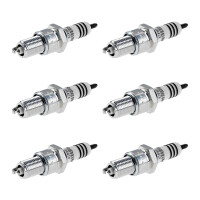 6 Spark Plugs with flat seal seat NGK for CHRYSLER...