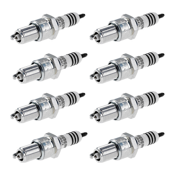 8 Spark Plugs with flat seal seat NGK for CHRYSLER VOYAGER and others