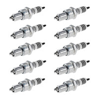 10 Spark Plugs with flat seal seat NGK for CHRYSLER...