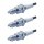3 Spark Plugs fixed SAE connection NGK suitable for e.g. CHRYSLER VOYAGER