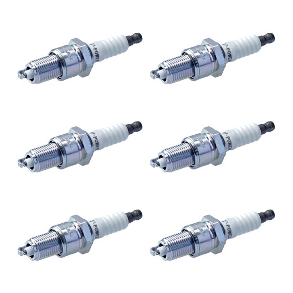6 Spark Plugs fixed SAE connection NGK suitable for e.g. CHRYSLER VOYAGER