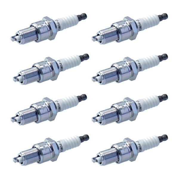 8 Spark Plugs fixed SAE connection NGK suitable for e.g. CHRYSLER VOYAGER