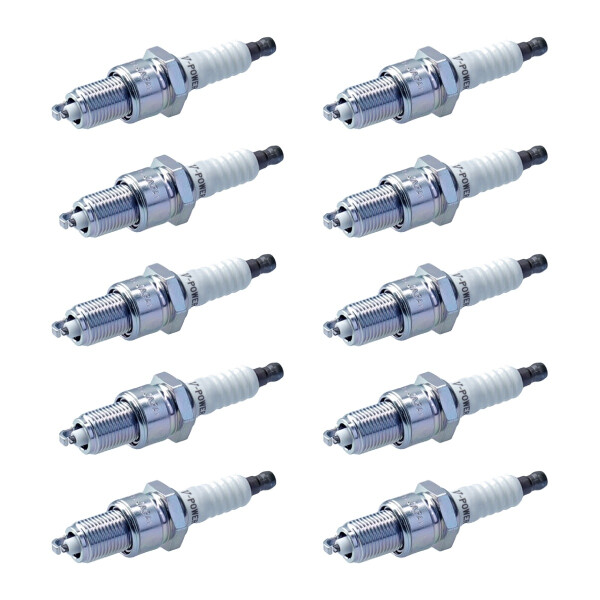 10 Spark Plugs fixed SAE connection NGK suitable for e.g. CHRYSLER VOYAGER