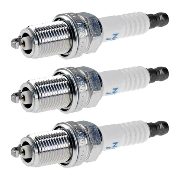 3 Spark Plugs fixed SAE connection NGK suitable for HONDA CIVIC and others