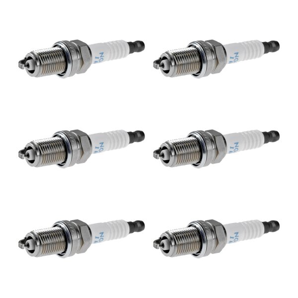 6 Spark Plugs fixed SAE connection NGK IAM expertise for IVECO and others