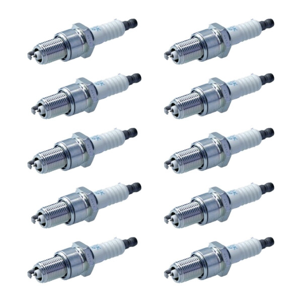 10 Spark Plugs fixed SAE connection NGK for e.g. MITSUBISHI OUTLANDER